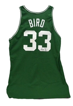 Larry Bird 1991-92 Final Season Game Worn Boston Celtics Jersey